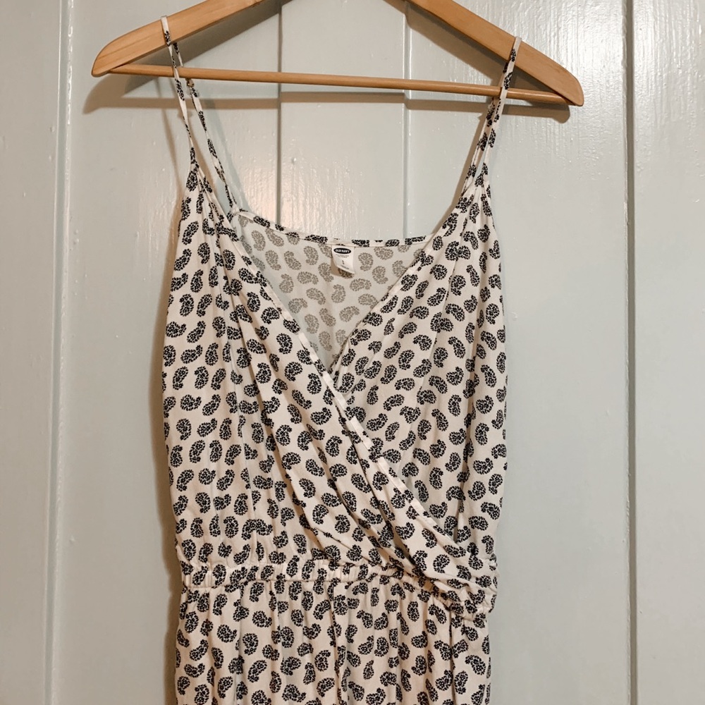 Old Navy Women Printed Romper